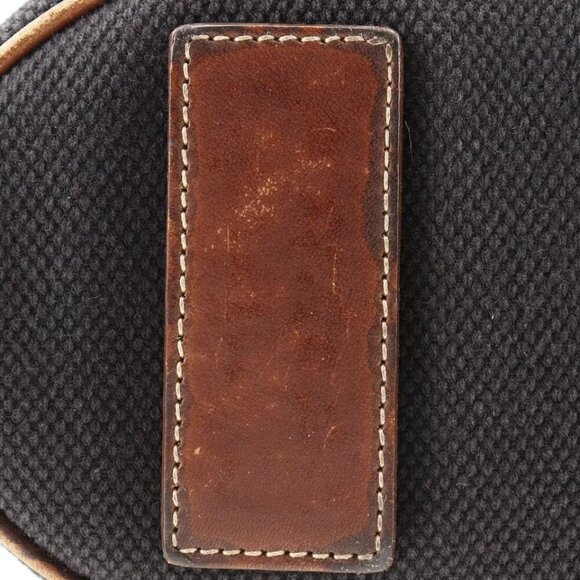 CELINE logo Tote Bag black/Brown canvas Women - Picture 9 of 16